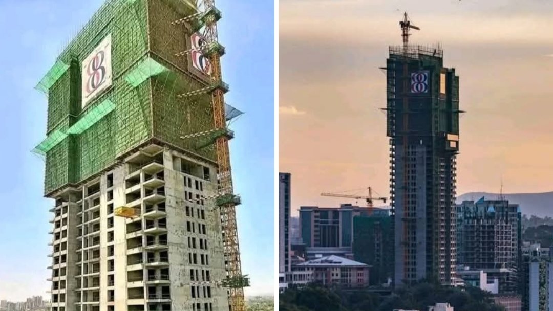 88 Residential Tower construction site Upper Hill Nairobi