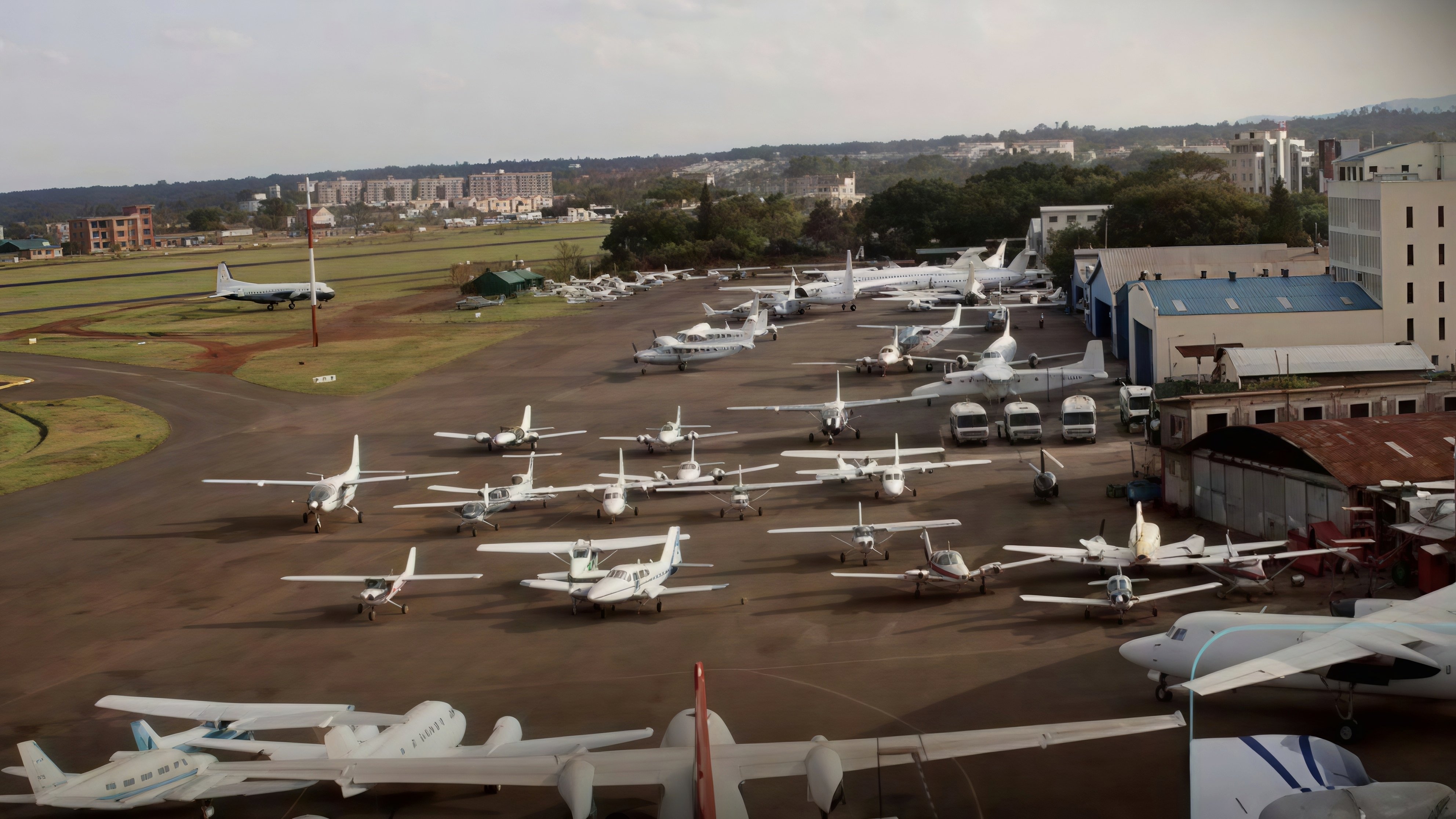 Aircraft operations at Wilson Airport,