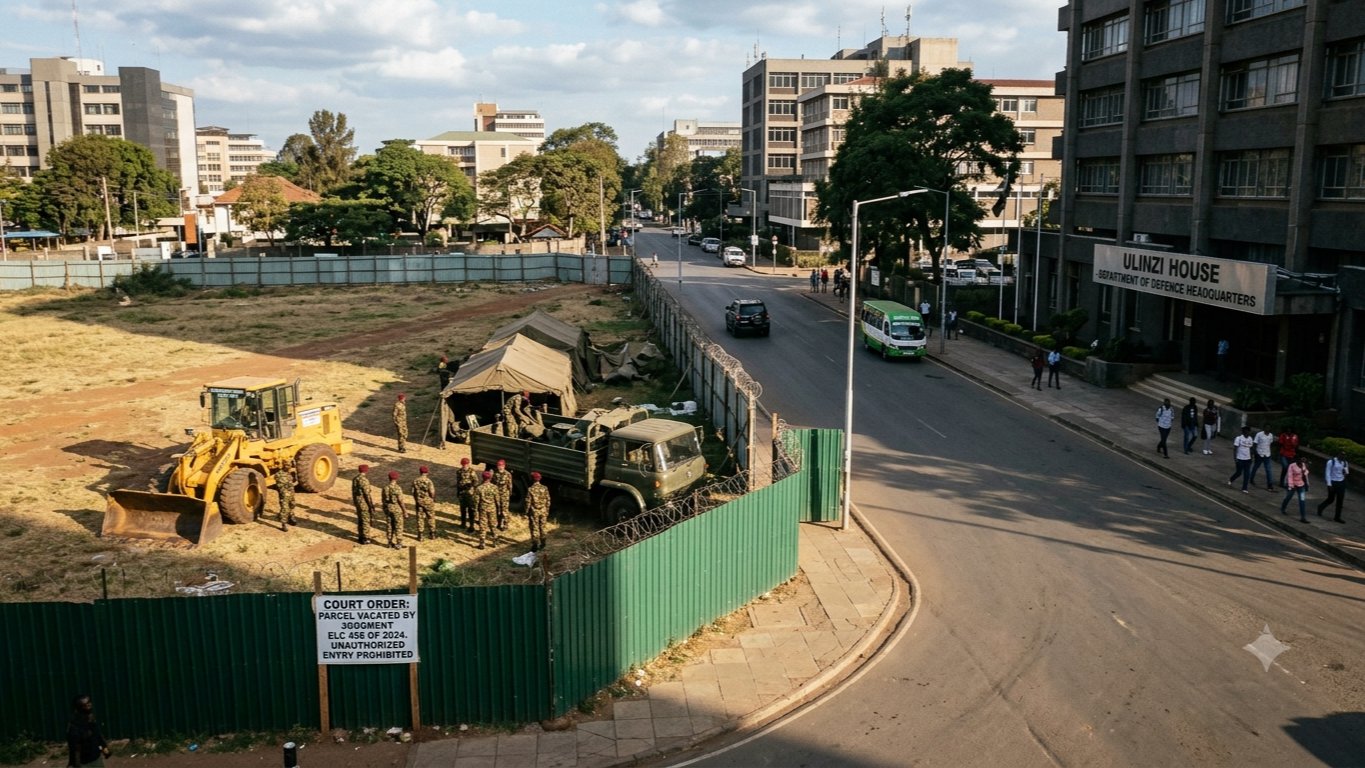 Court Orders KDF to Vacate Prime Land Opposite Ulinzi House After 13-Year Dispute