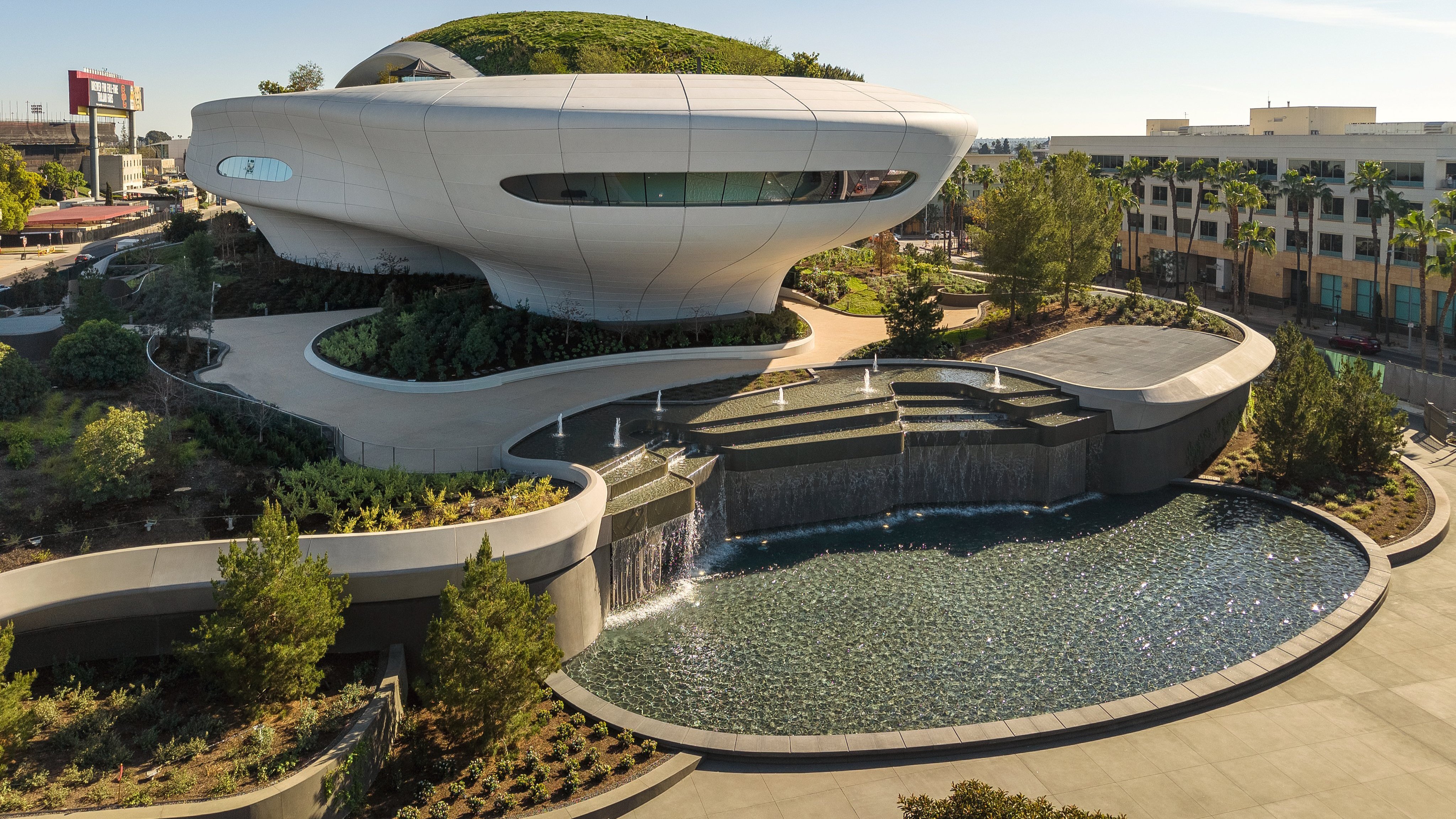 George Lucas's $1 billion museum opens in Los Angeles eight years after breaking ground