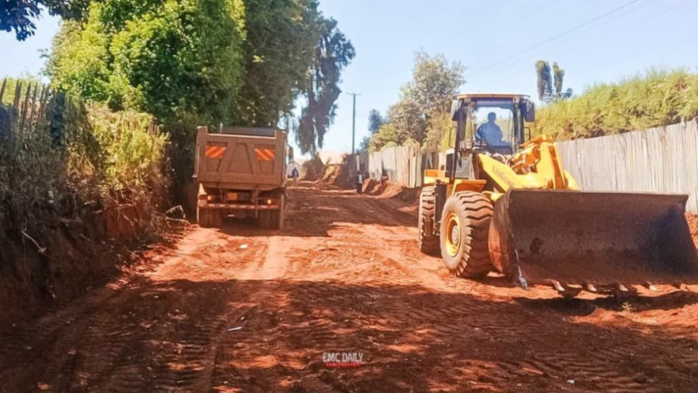 Work begins on long-awaited St. Patrick's Iten-Koisung'ur Road