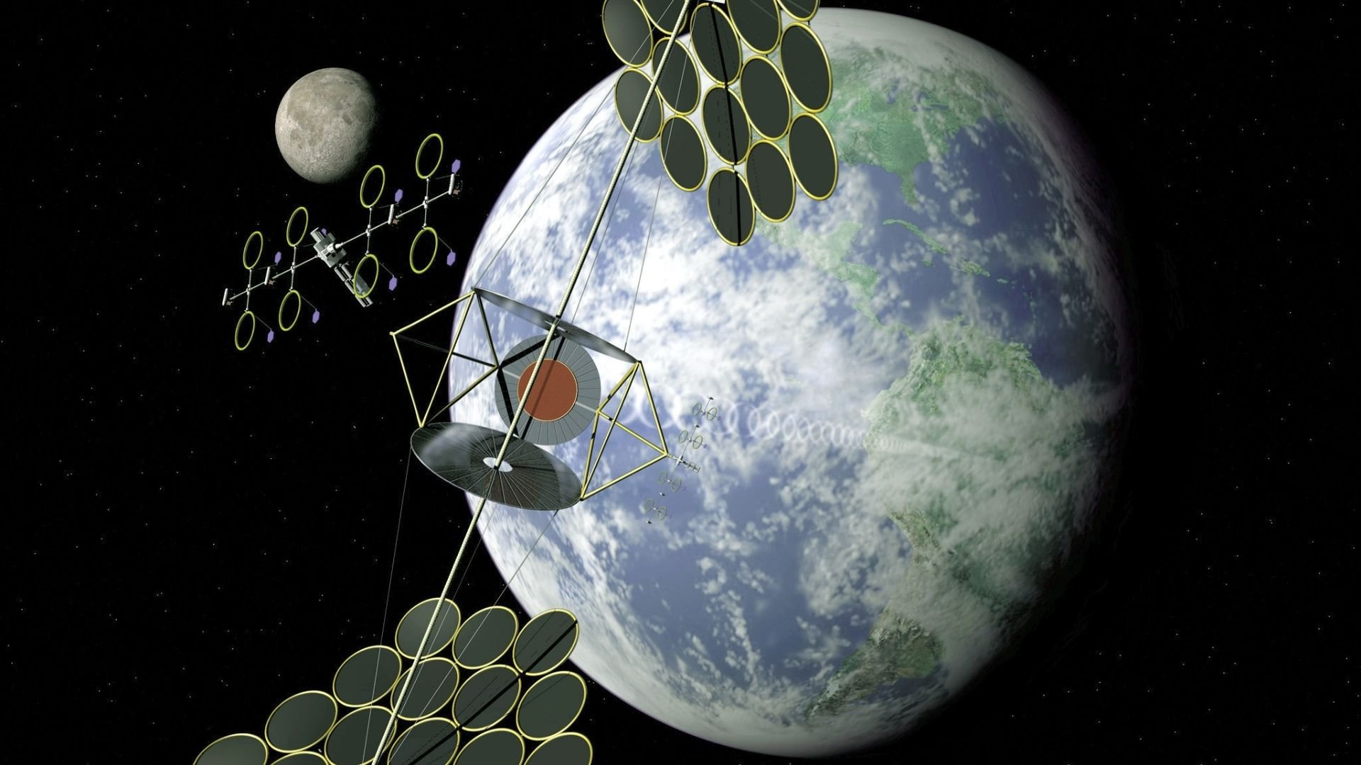 China Unveils Space Solar System to Beam Power Across 22,369 Miles