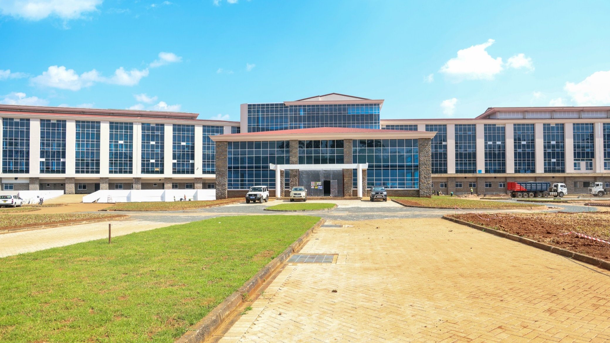 Construction of 350-Bed Block at Kakamega Teaching and Referral Hospital Reaches 75 Per Cent Completion