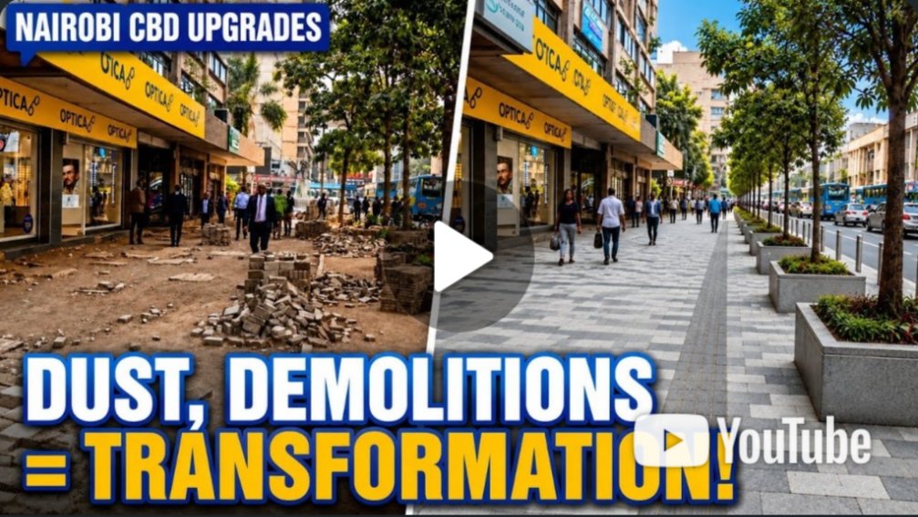 Nairobi Pedestrian Infrastructure Upgrades Advance Across Central Business District