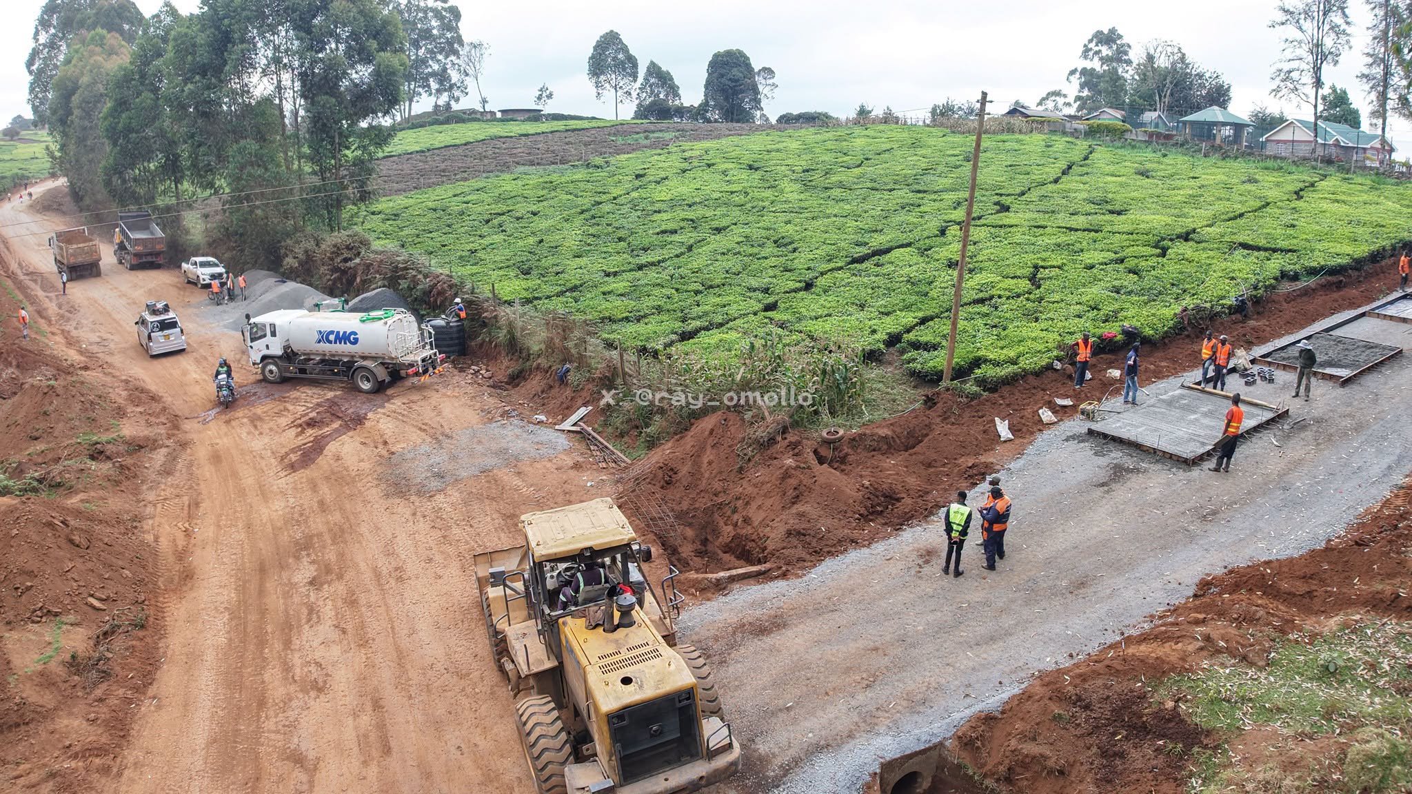 Mau Mau Road Lot 2 Takes Shape as Construction Picks Up in Murang'a