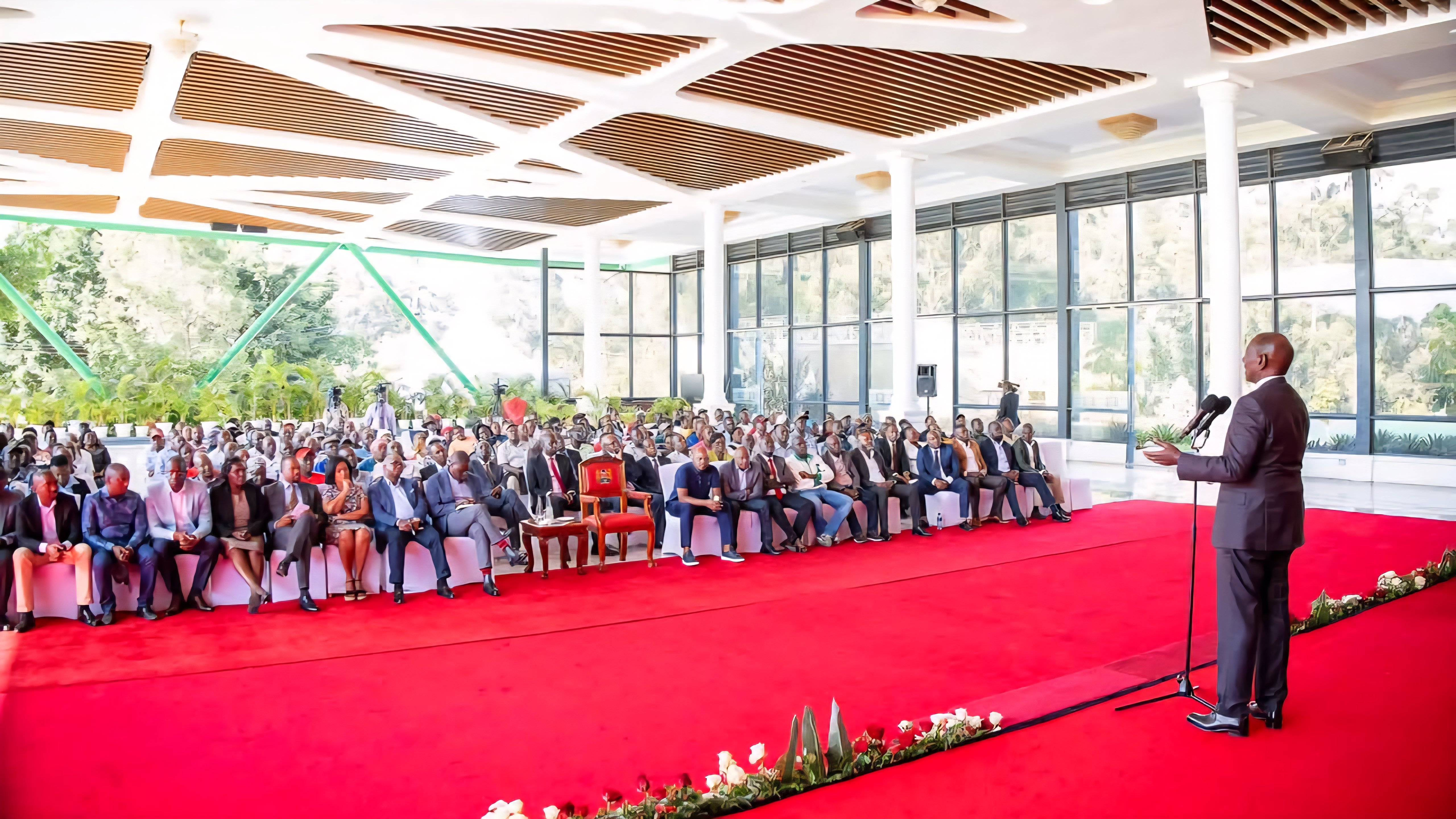 President Ruto meets chairmen of the County markets at state house Nairobi