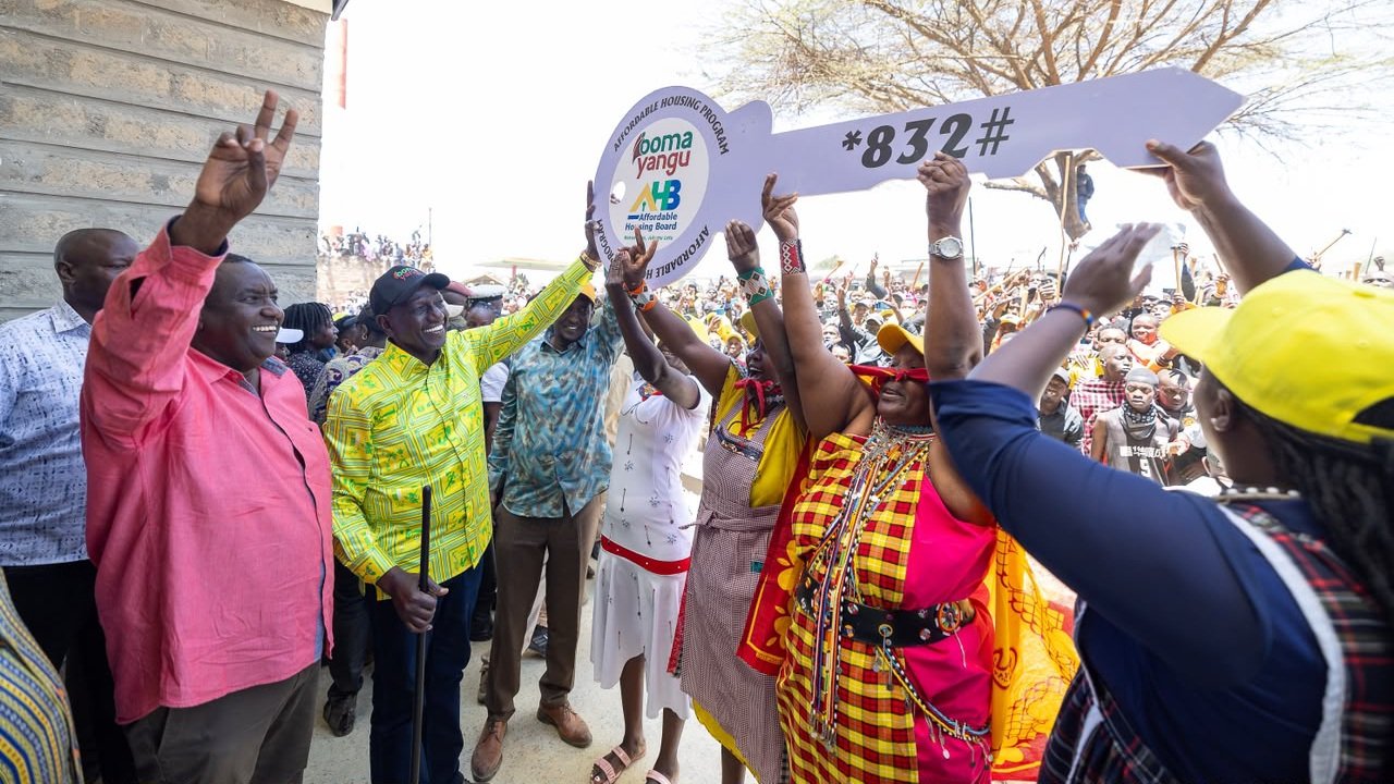 President Ruto opens new Ololulung'a market in Narok