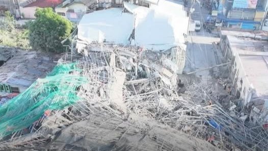 19 Workers Feared Trapped as 9-Storey Building Collapses in Philippines Construction Site