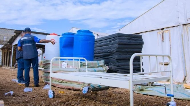 Quarantine facility in Kenya