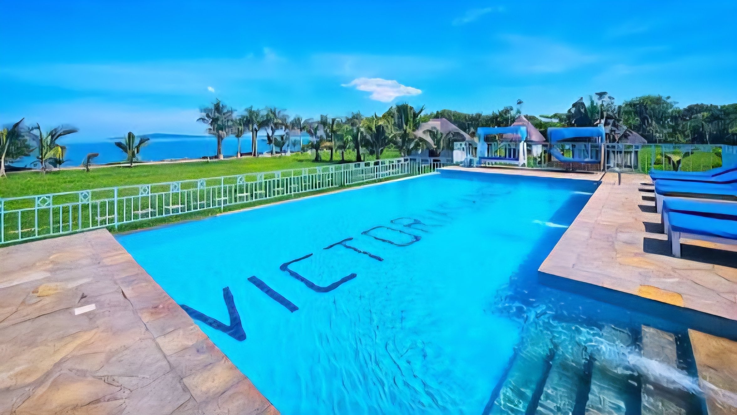 A beachfront view of Victoria Sands Lodge situated along the shores of Lake Victoria in Mbita, Homa Bay County.