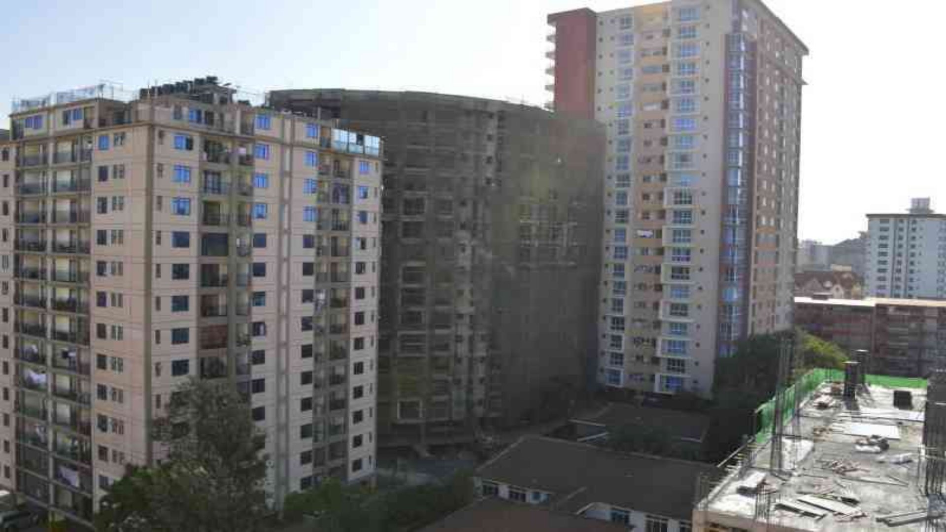 Building under construction in Kilimani, Nairobi