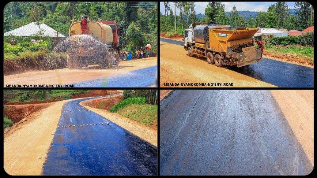 Preparatory Works Advance on Mbanda-Nyamokomba-Ng'enyi Road Upgrade