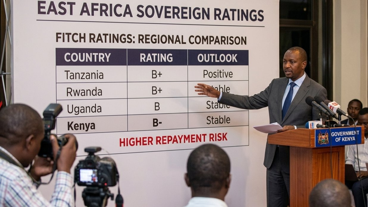 Kenya trails major East African economies in latest Fitch credit ratings