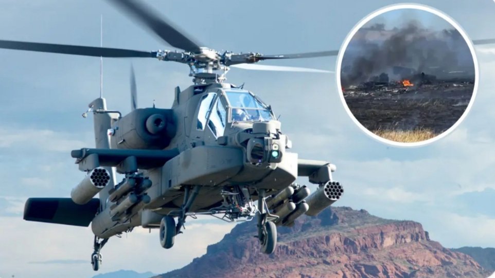 Two Soldiers Killed as Apache Helicopter Crashes in Texas