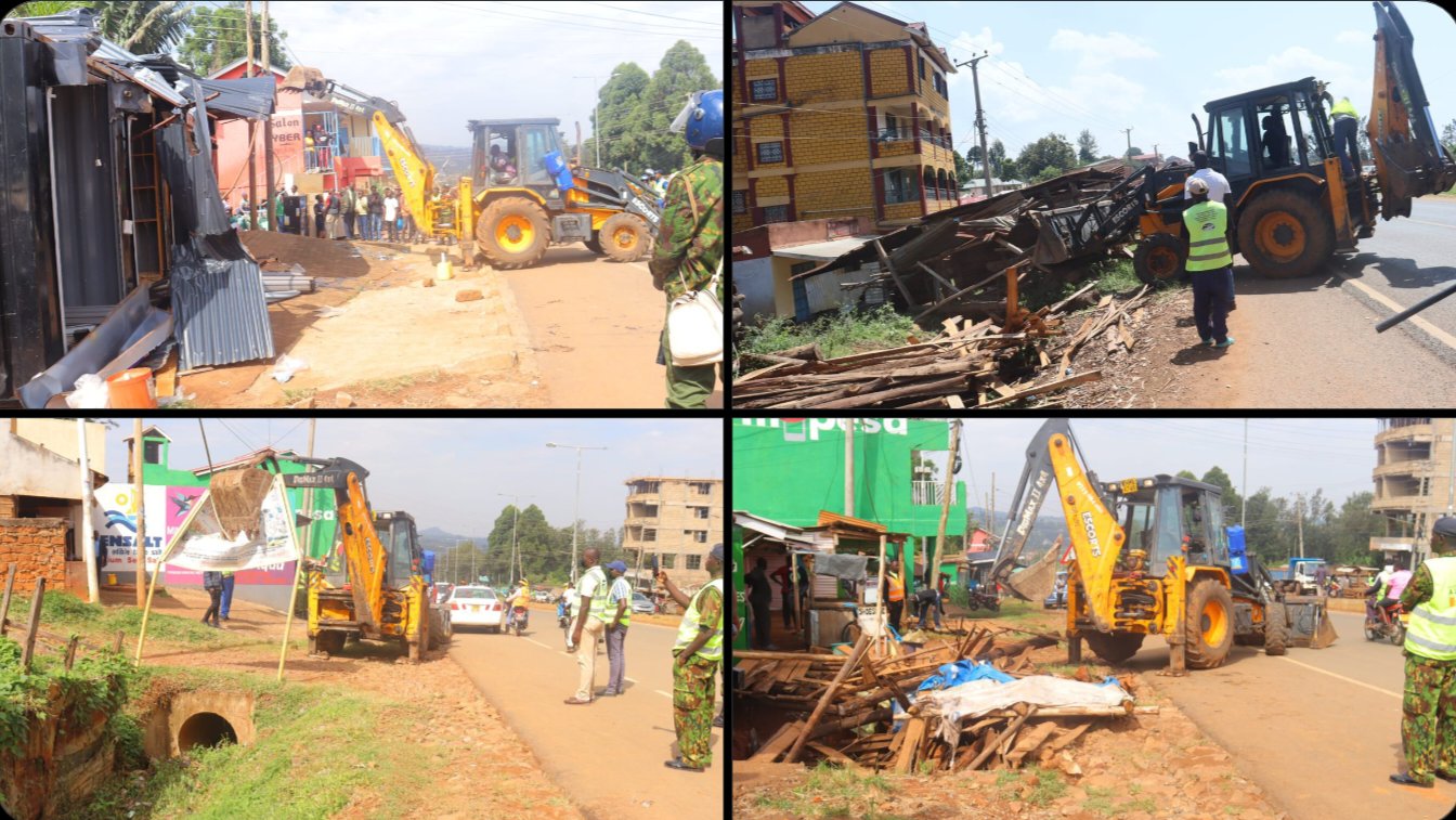 State Crackdown Flattens Illegal Structures on Vital Transit Corridor