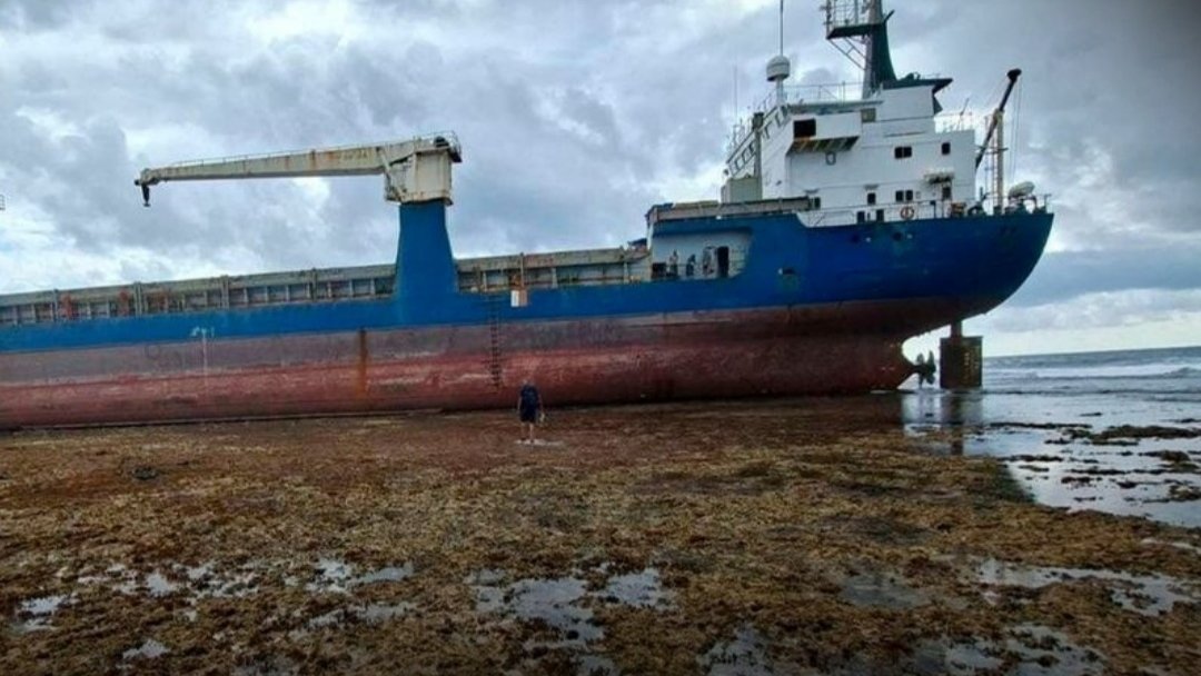Tanzanian Ship Remains Stranded Off Mombasa Coast for Over a Month