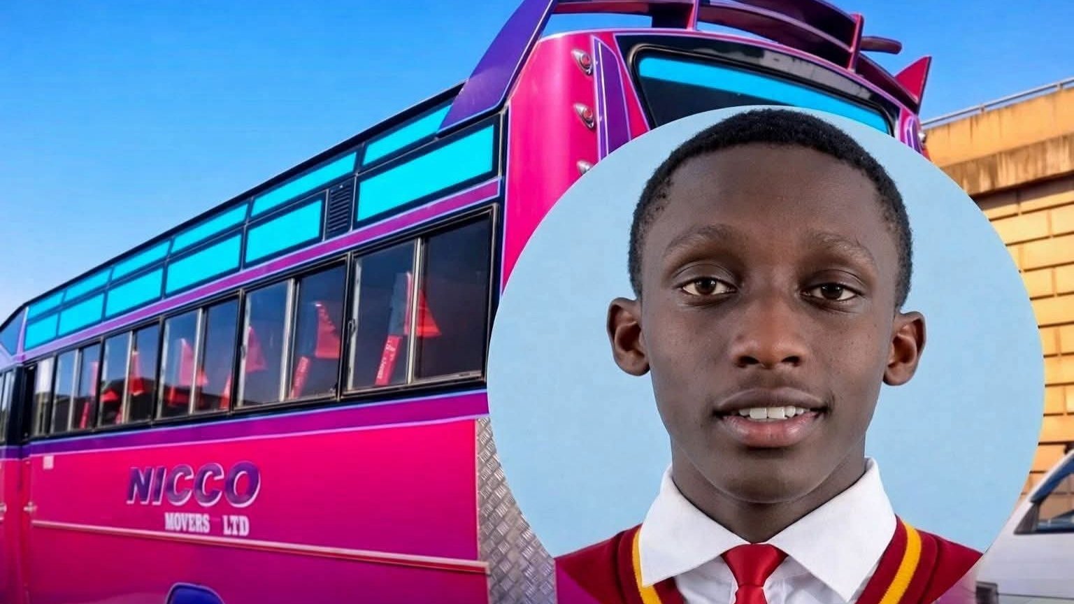 Eugene Mutuku, final-year KMTC Yatta student who died following an incident on Thika Road involving a Nicco Sacco matatu