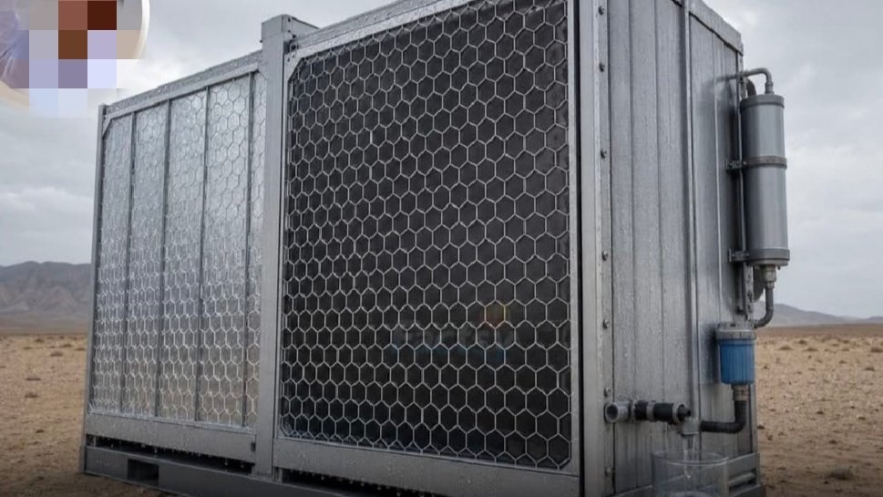 Desert Machine Makes Drinking Water From Thin Air