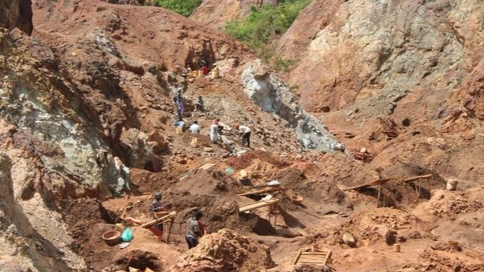 Open mine
