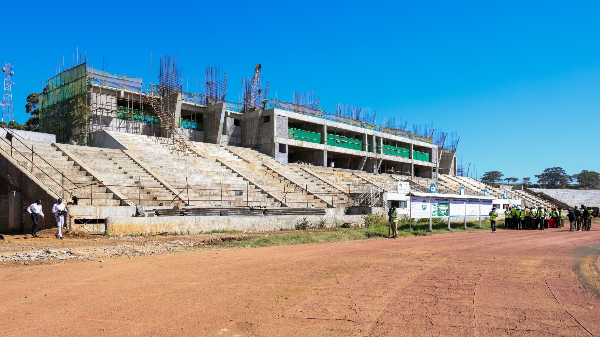 Kipchoge Keino Stadium in Eldoret Almost Halfway Done After a Decade of Delays