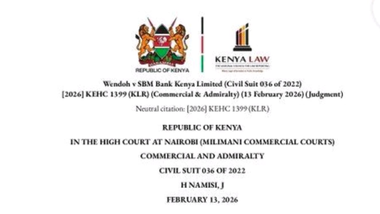 High Court Blocks SBM Bank From Auctioning Nairobi Widow's Karen Home