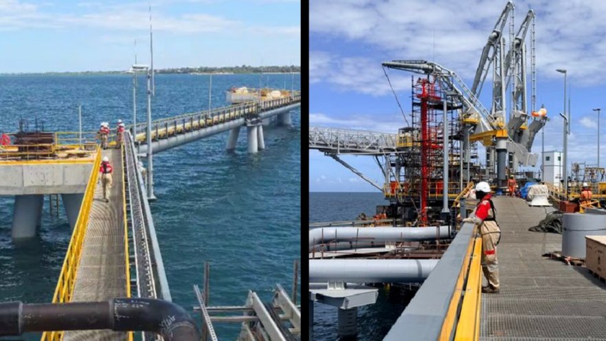 Uganda Oil Jetty Stretches Two Kilometres for Crude Loading