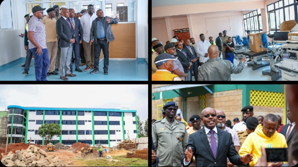 Mutuini Level IV Hospital Specialised Complex Nears Completion at 94 Percent