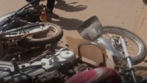 Two boda boda motorcycles involved in a fatal accident on Mombasa-Malindi road at Mavueni.