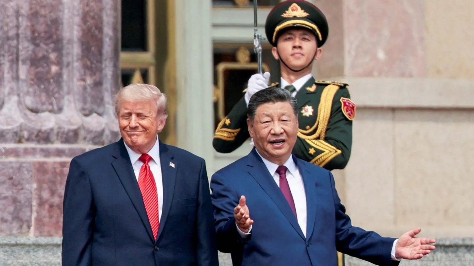 Beijing Ceremony Welcomes Donald Trump for High-Stakes Infrastructure and Trade Talks