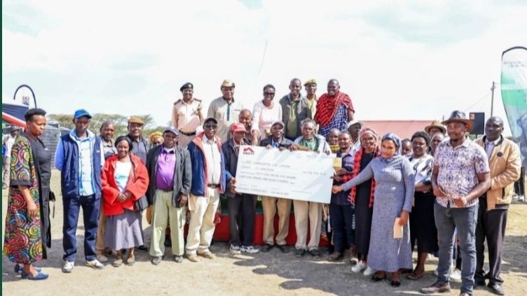 Residents receiving wildlife compensation payments in Laikipia County