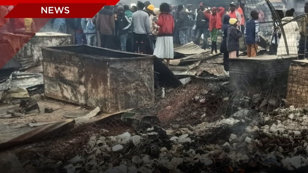 Hundreds of Traders Count Losses After Fire Razes Mitumba Market in Machakos