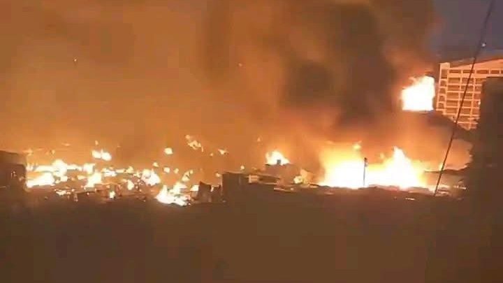 Gikomba Market Burns Again as Fire Hits Fish Section