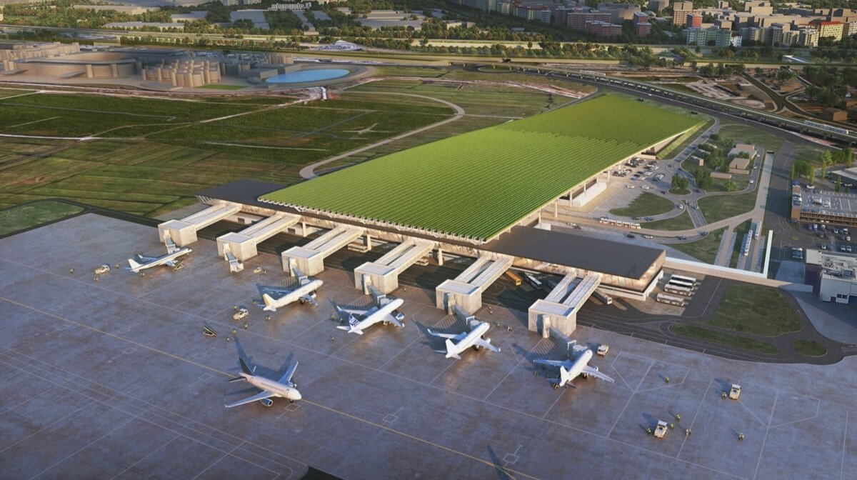 Florence Is Building an Airport With a Working Vineyard on Its Roof and It Opens This Year