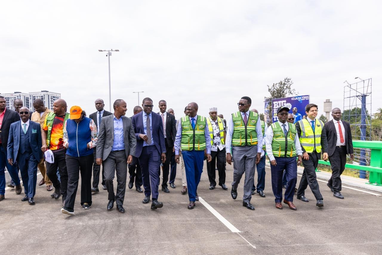 President William Ruto at the launch of the Ngong Flyover, Nairobi, 29 June 2026