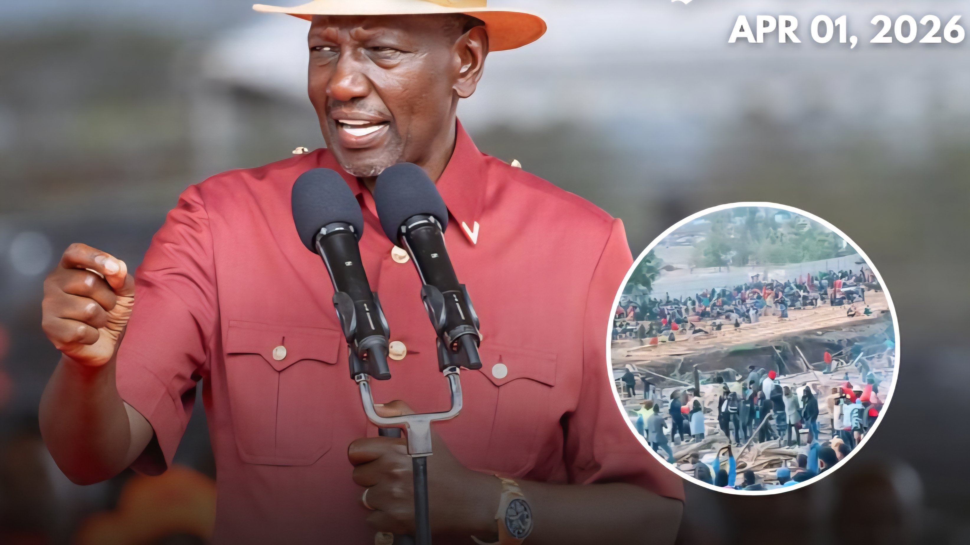 President Ruto defends Gikomba demolitions as government begins Sh8 billion market upgrade