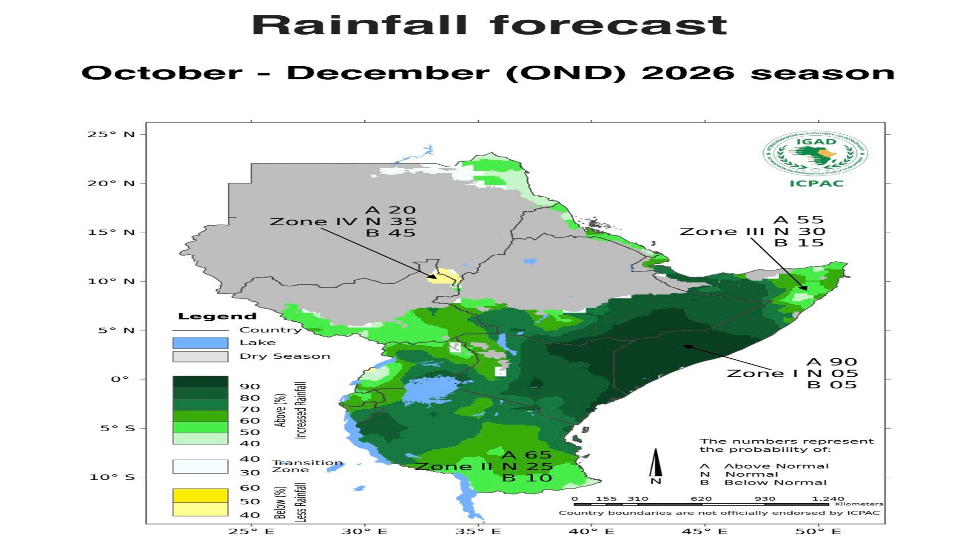 Greater Horn of Africa faces wetter-than-normal season as El Niño strengthens