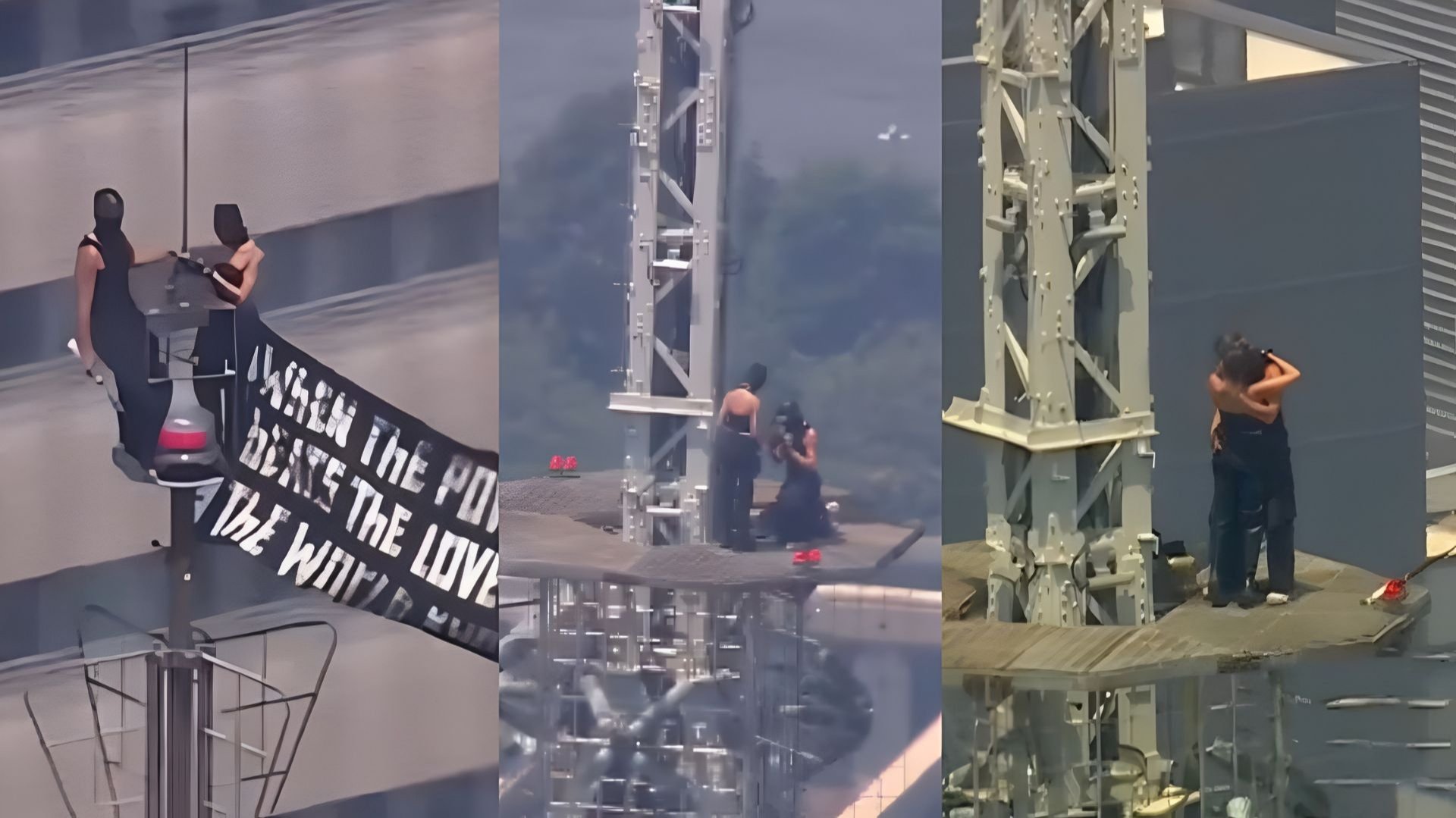 Daredevil Couple Arrested After Climbing Empire State Building Spire and Getting Engaged