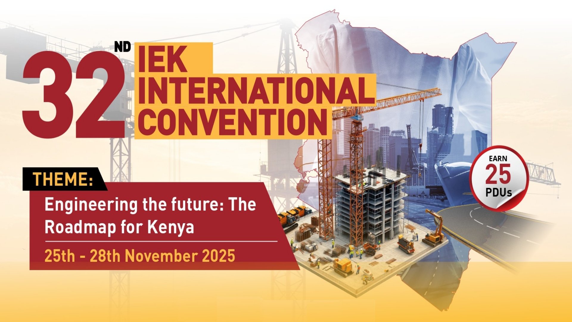 Advert of the 32nd IEK Convention in Mombasa