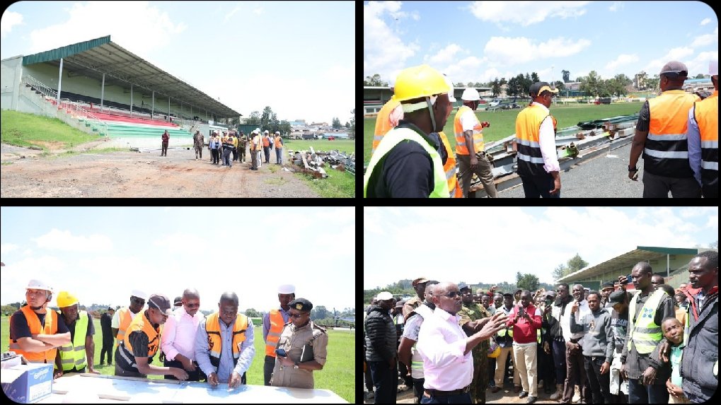 Excavation Continues at Kapkatet Stadium Under Defence Watch