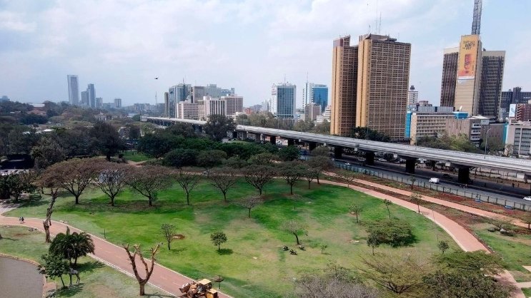Uhuru Park in Nairobi