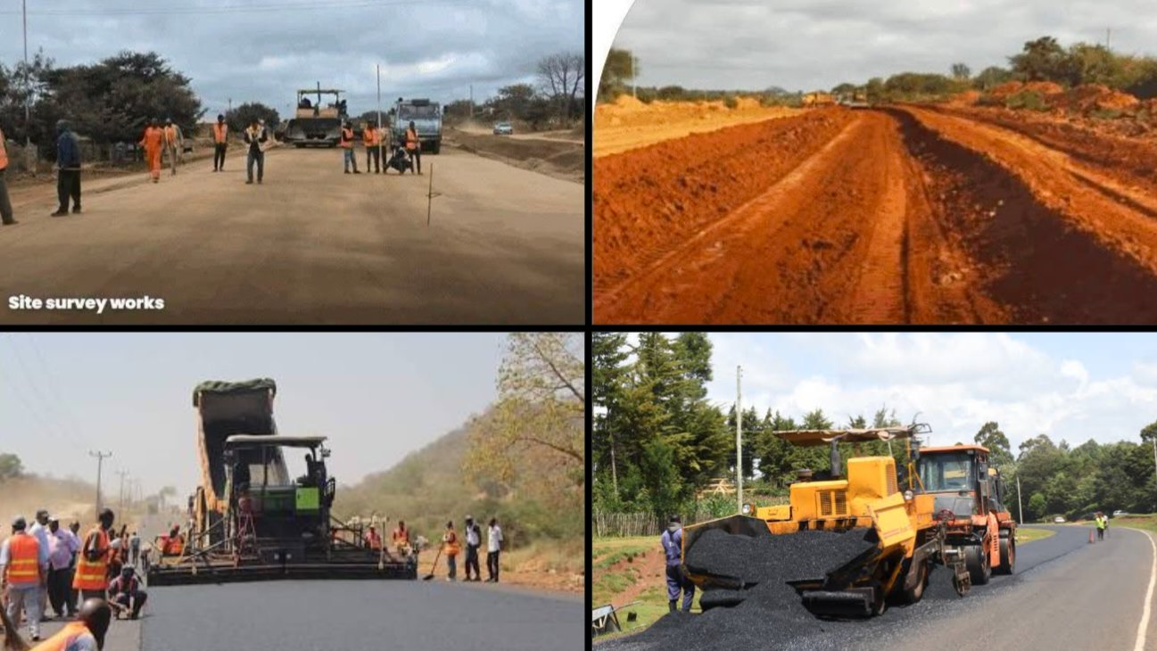 Asphalt Laying Commences on Key 33.7km Mwingi West Road Project