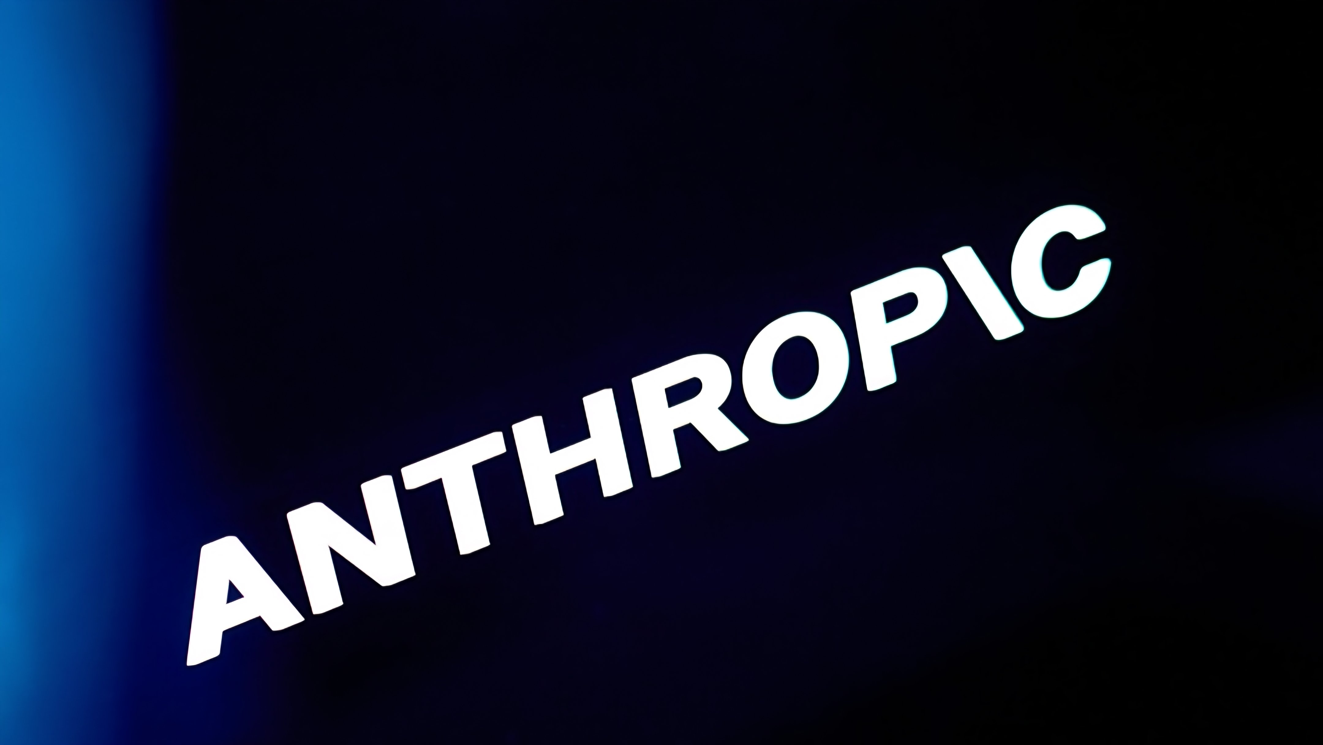 Photi of Anthropic AI logo.