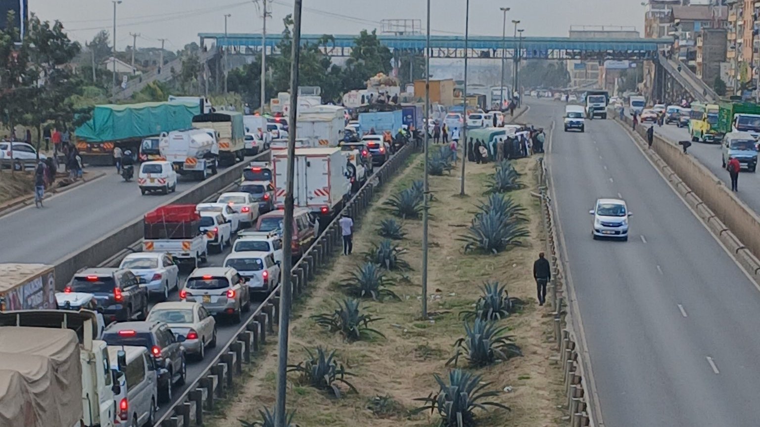 One Dead, Outer Ring Road Blocked Again as Kiamaiko Protests Enter Second Day