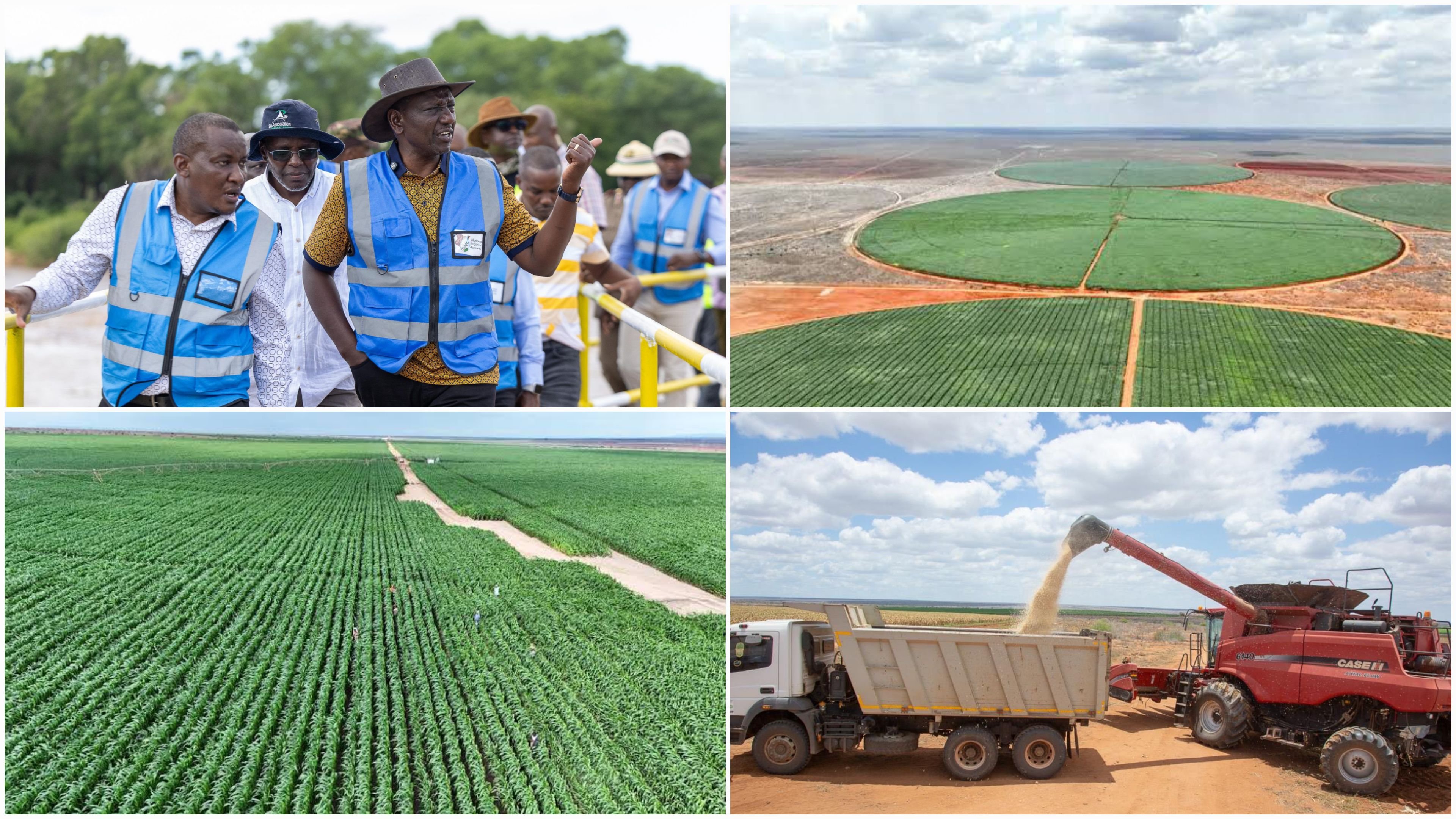 President Ruto visits the Galana Kulalu Irrigation Project