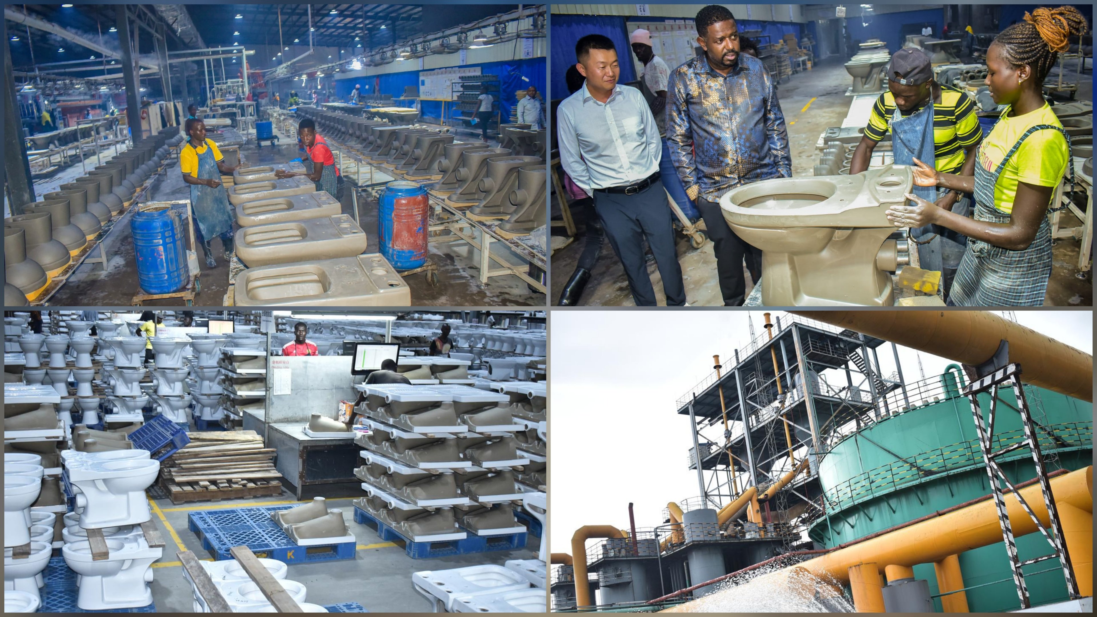 New $20 million factory in Kisumu begins production of sanitary ware