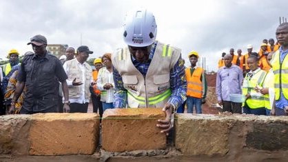 Ruto launching affordable housing project