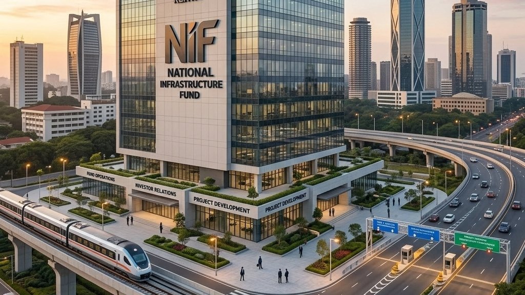Artistic impression of NIF Headquarters in Nairobi, Kenya