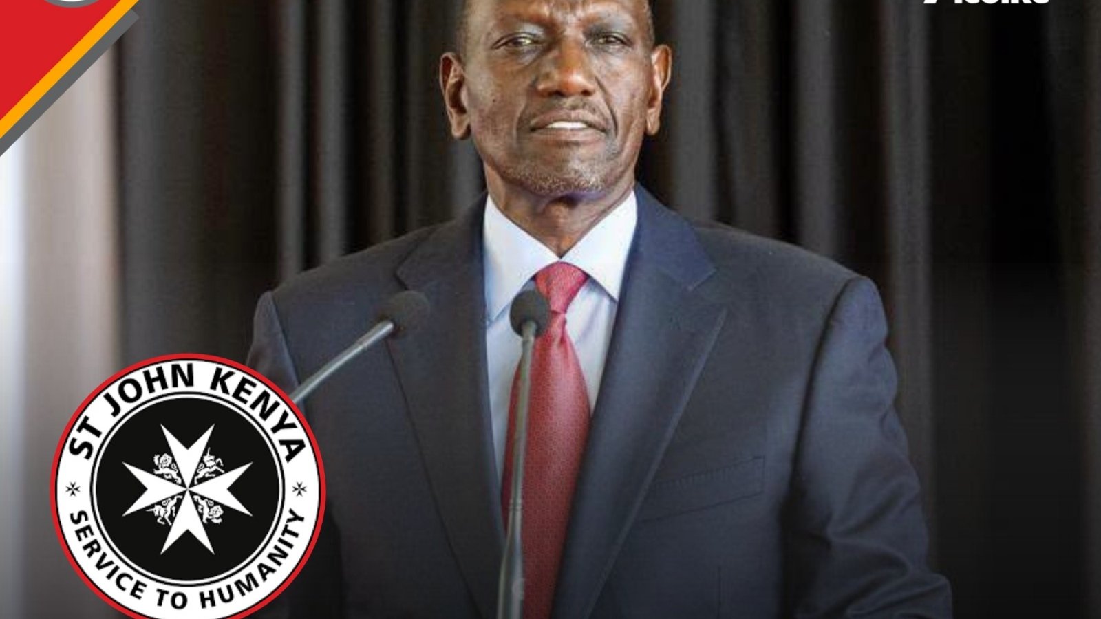 Ruto Gifts St John Ambulance Land as Kenya Prepares National Ambulance Dispatch Centre Launch in July