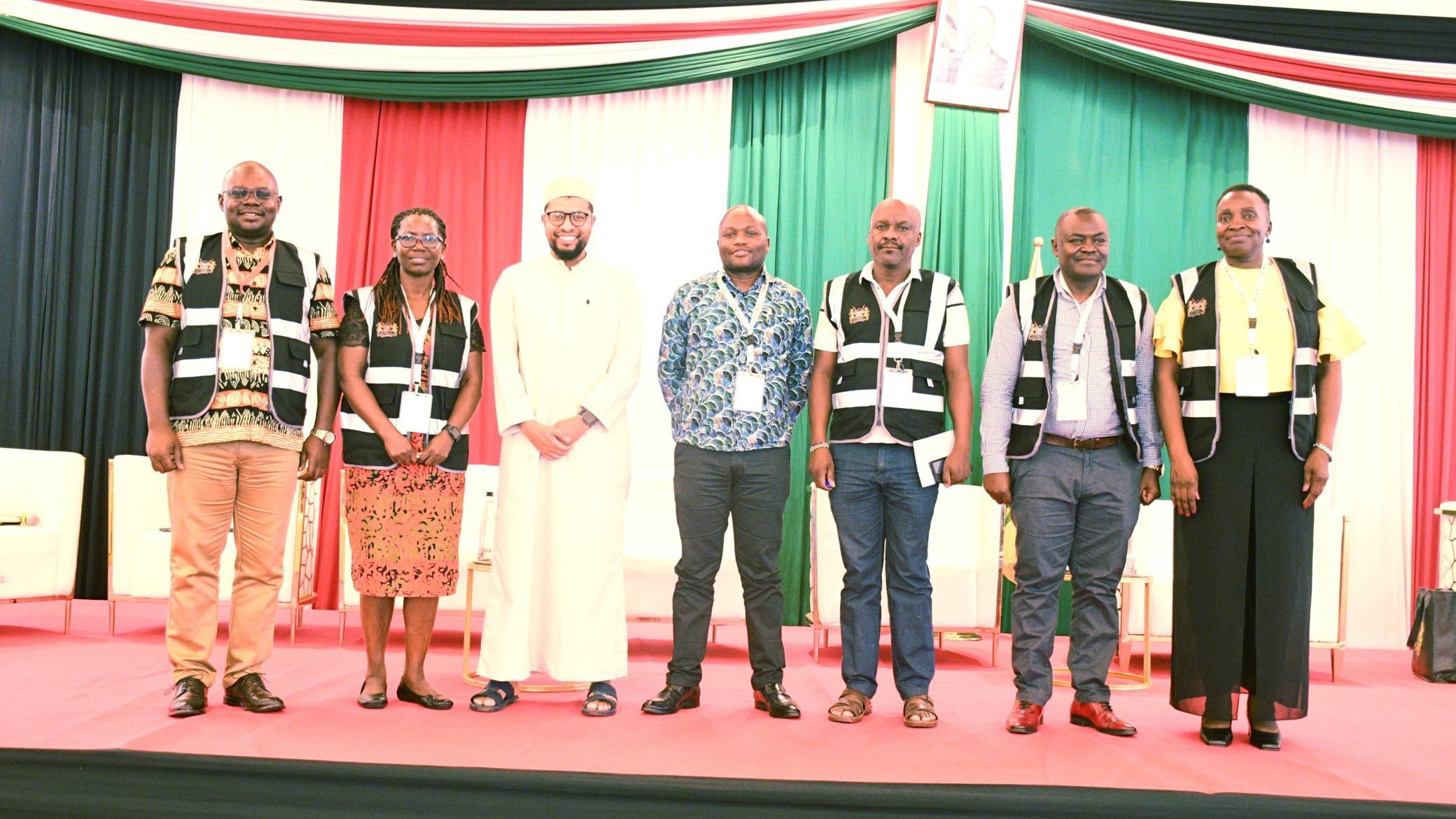KeNHA Director-General Eng. Kung'u Ndung'u at the Innovation and Knowledge Sharing Conference, discussing the future of Kenya's road infrastructure.
