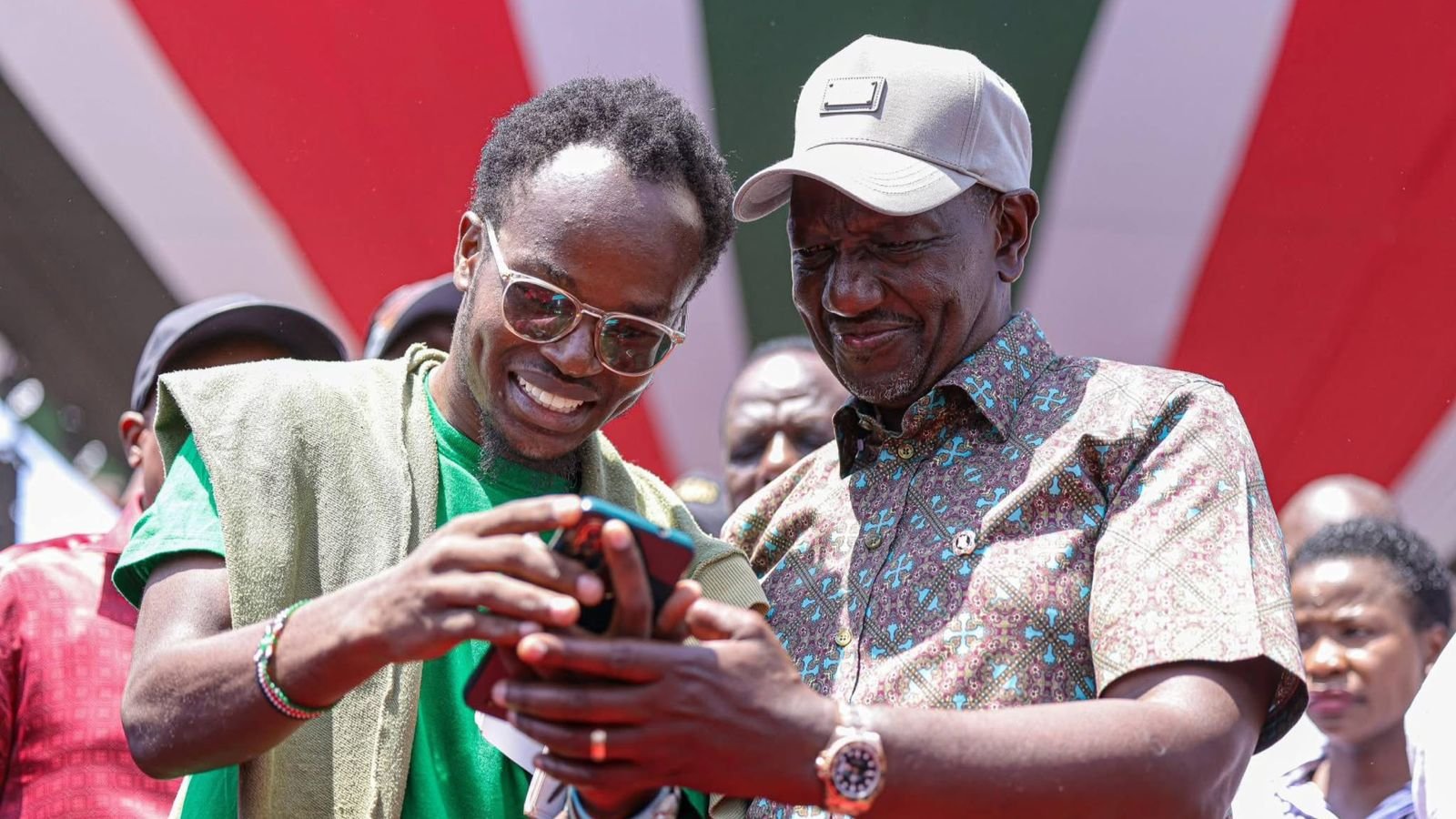 President Ruto overseeing Nyota Fund disbursements in a recent event.